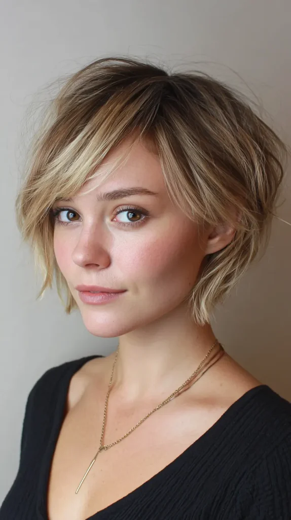 Asymmetrical Choppy Layered Bob