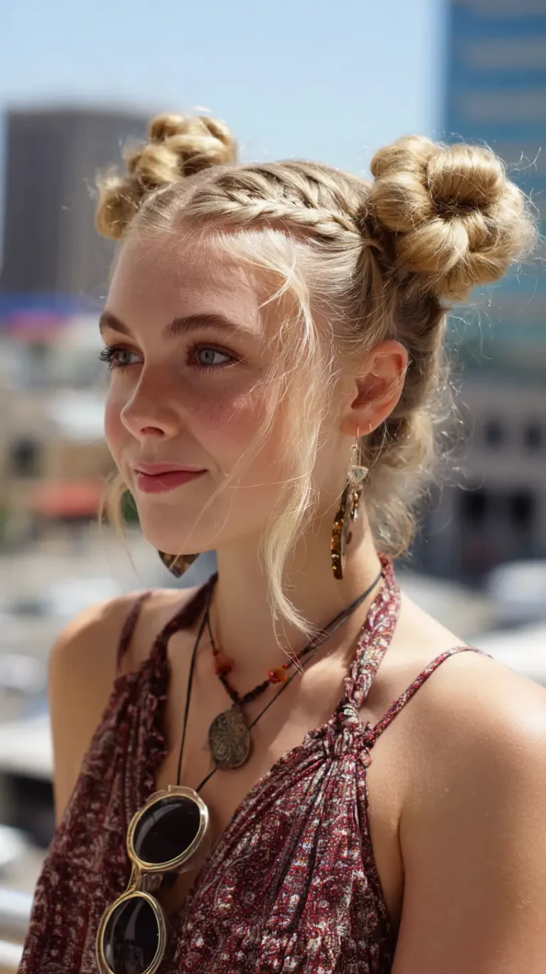 17 Low Space Buns That Are Effortlessly Chic and Easy to Try