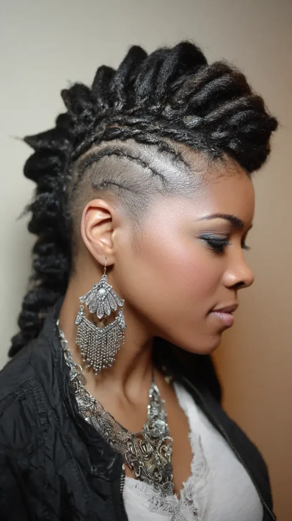  Box Braided Mohawk