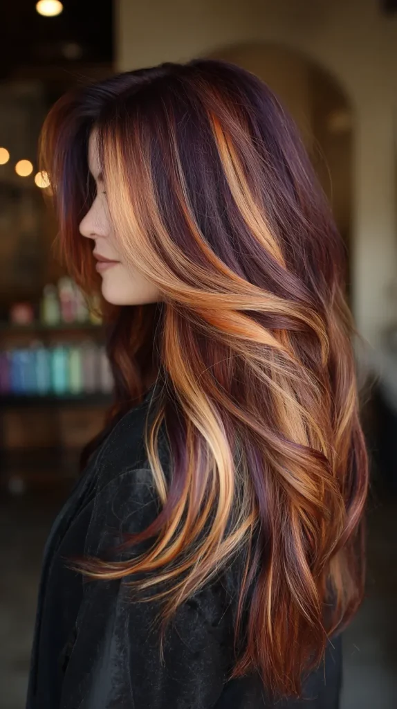 Calico-Inspired Balayage