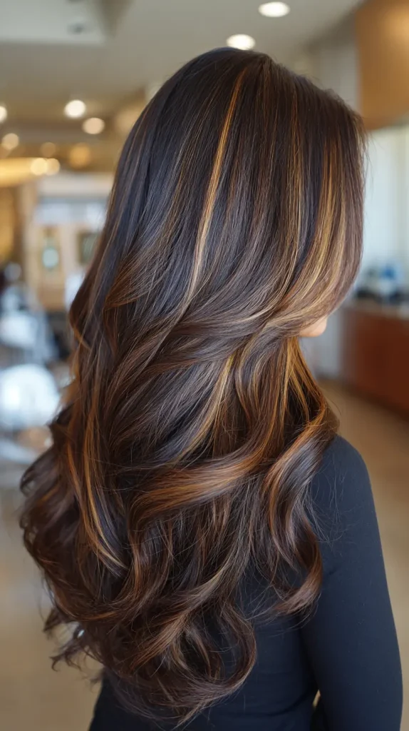 Caramel Peekaboo Highlights