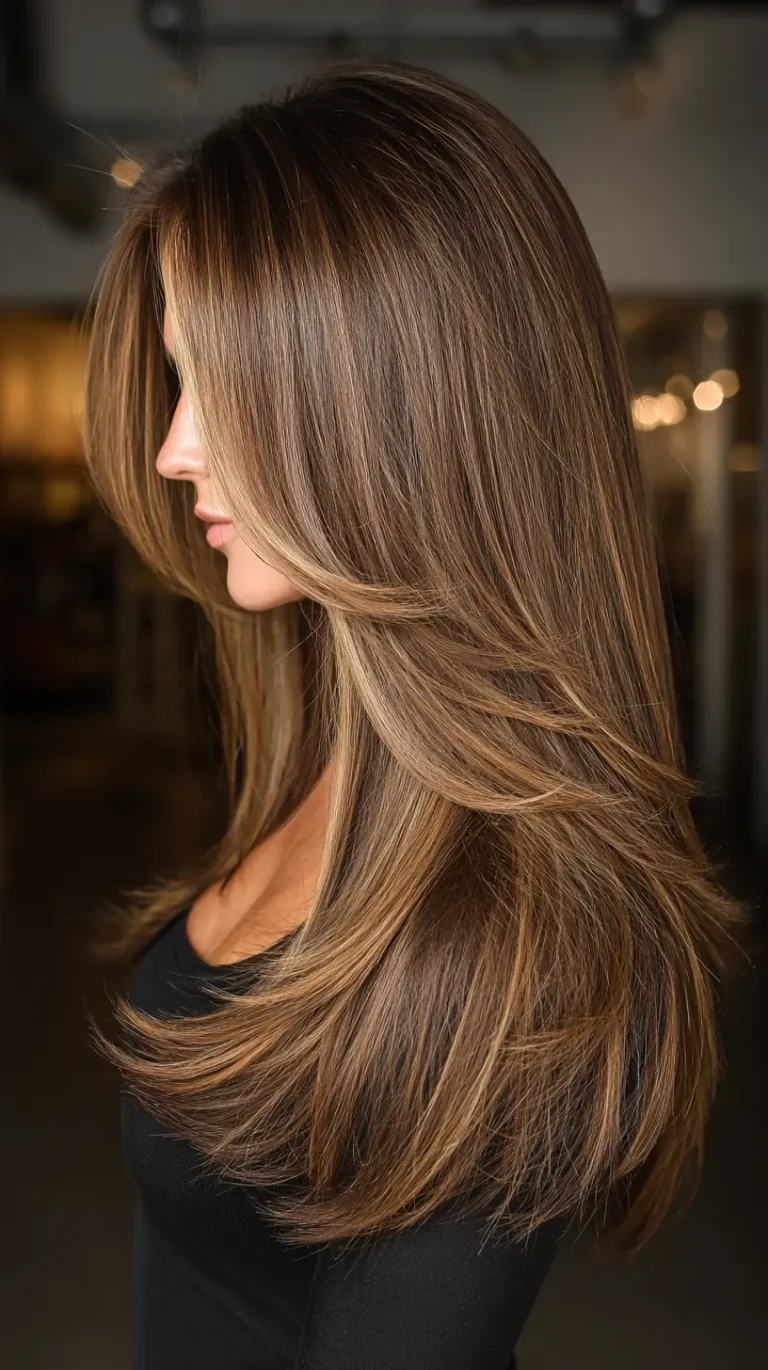 13 Long Straight Hair with Layers Ideas That Turn Heads