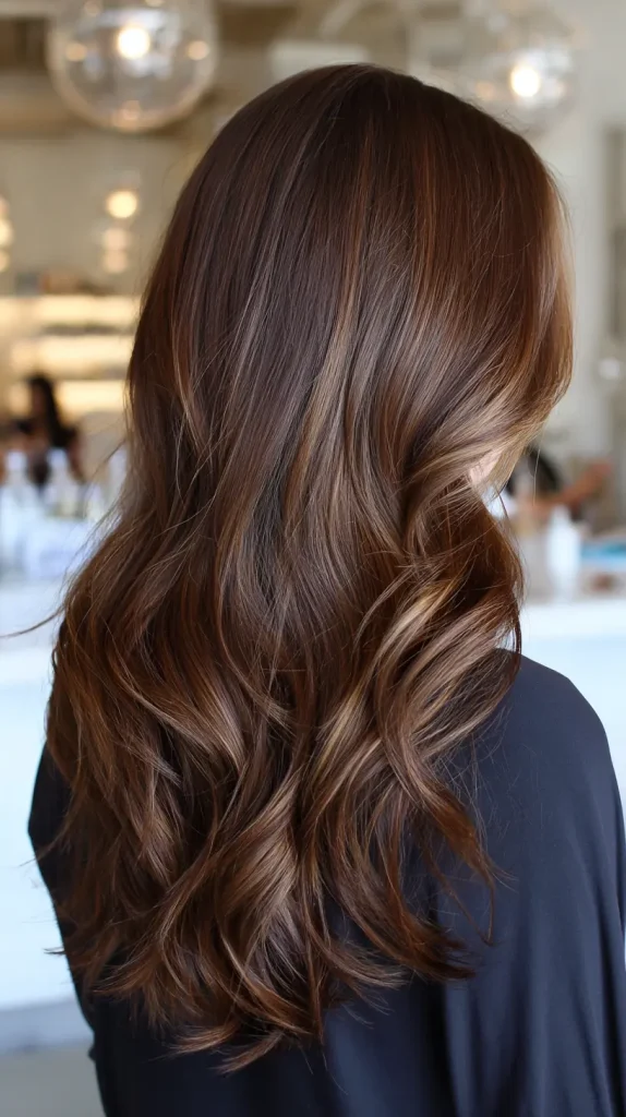 Chestnut Brown Balayage