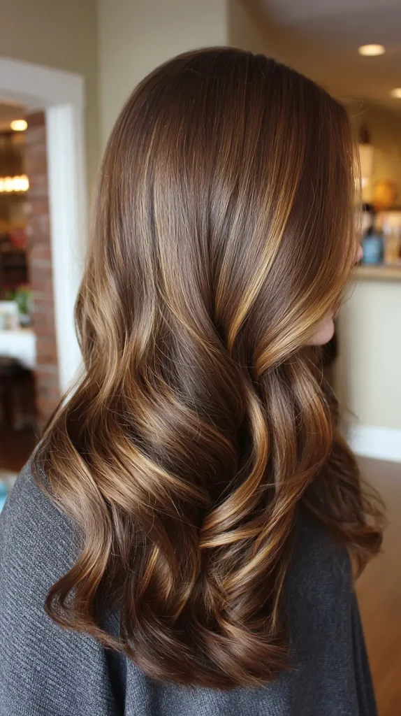 Chestnut with Golden Highlights