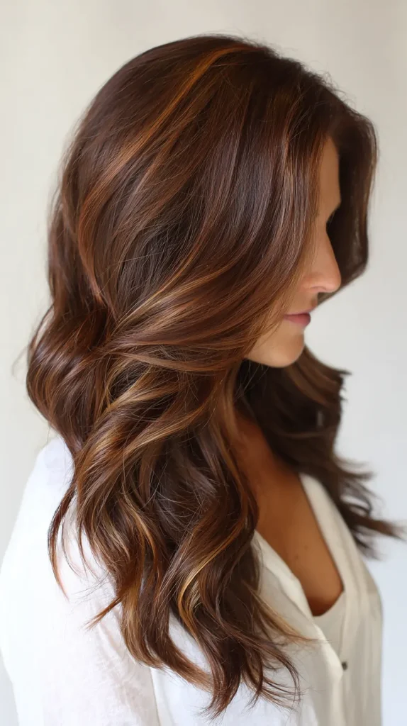 Chocolate Highlights with Chestnut Brown
