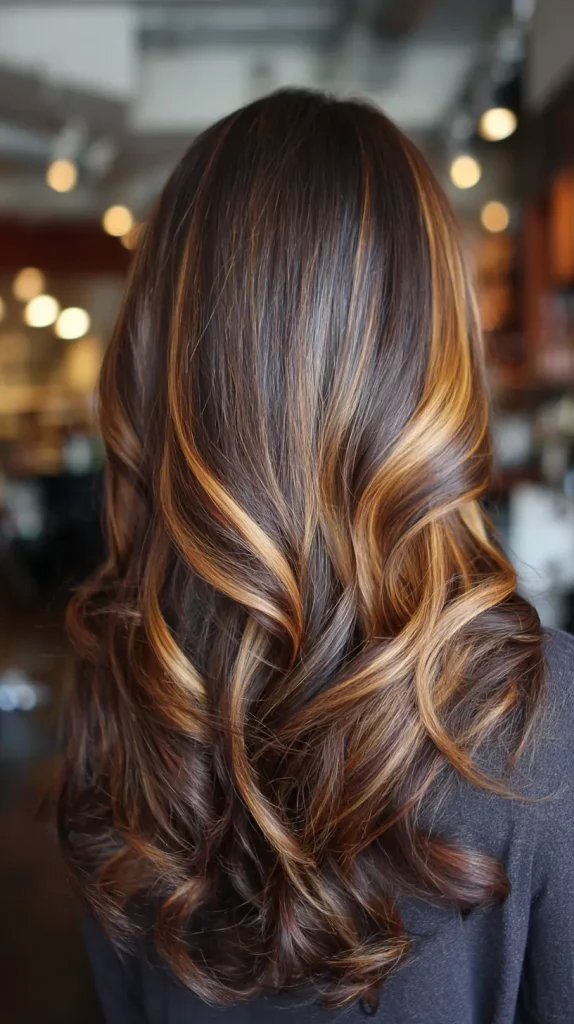 Chunky Caramel Highlights