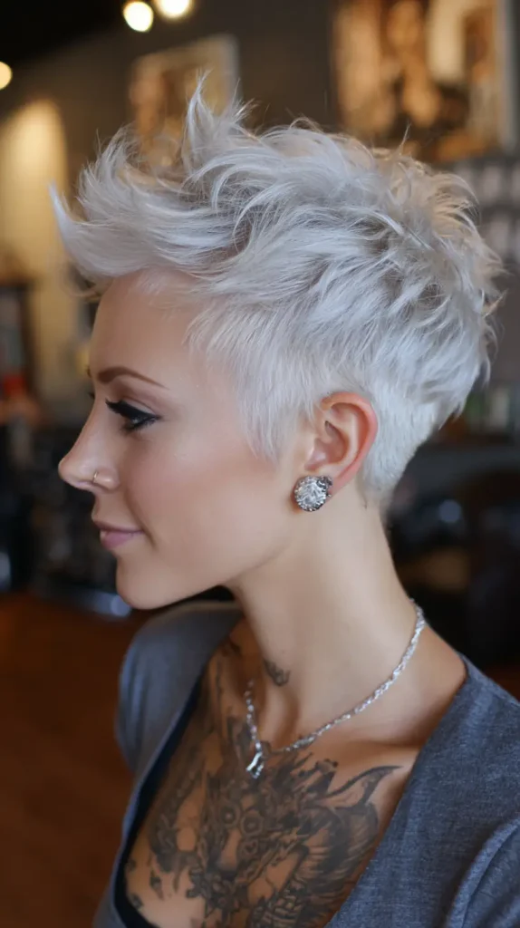 Classic Faux Hawk Pixie