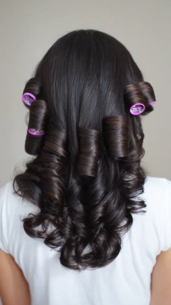 Classic Roll Heatless Sock Curls
