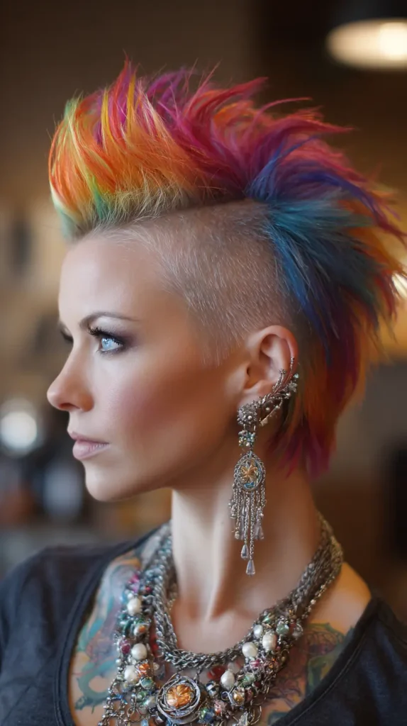 Colored Mohawk