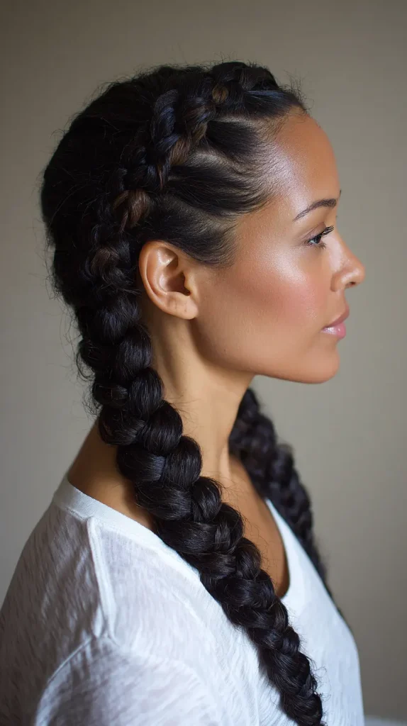 Continue Adding Hair and Braiding