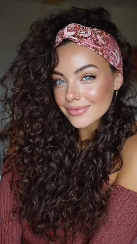 Curly Loose Hair with Headband