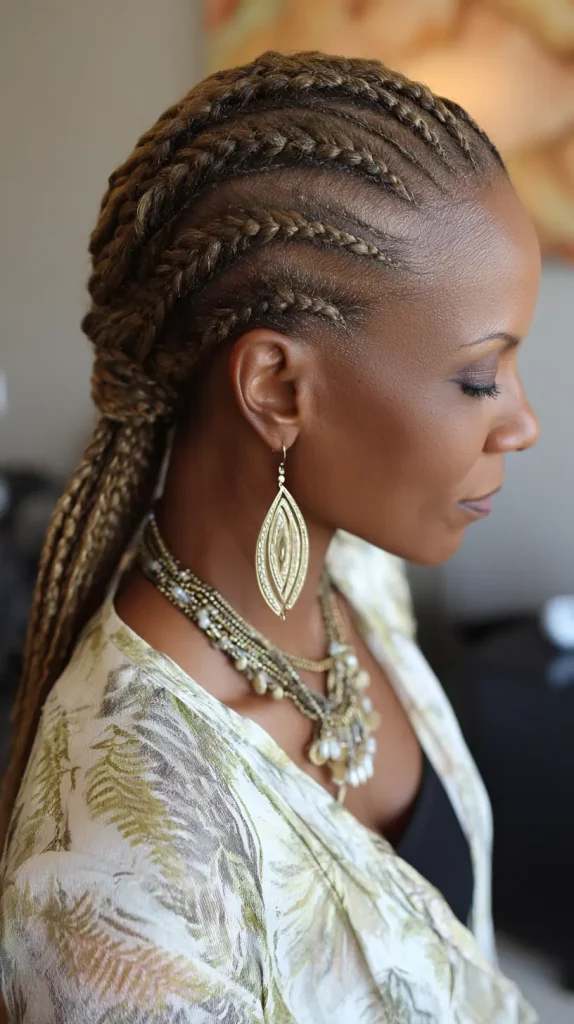 Curved Cornrows