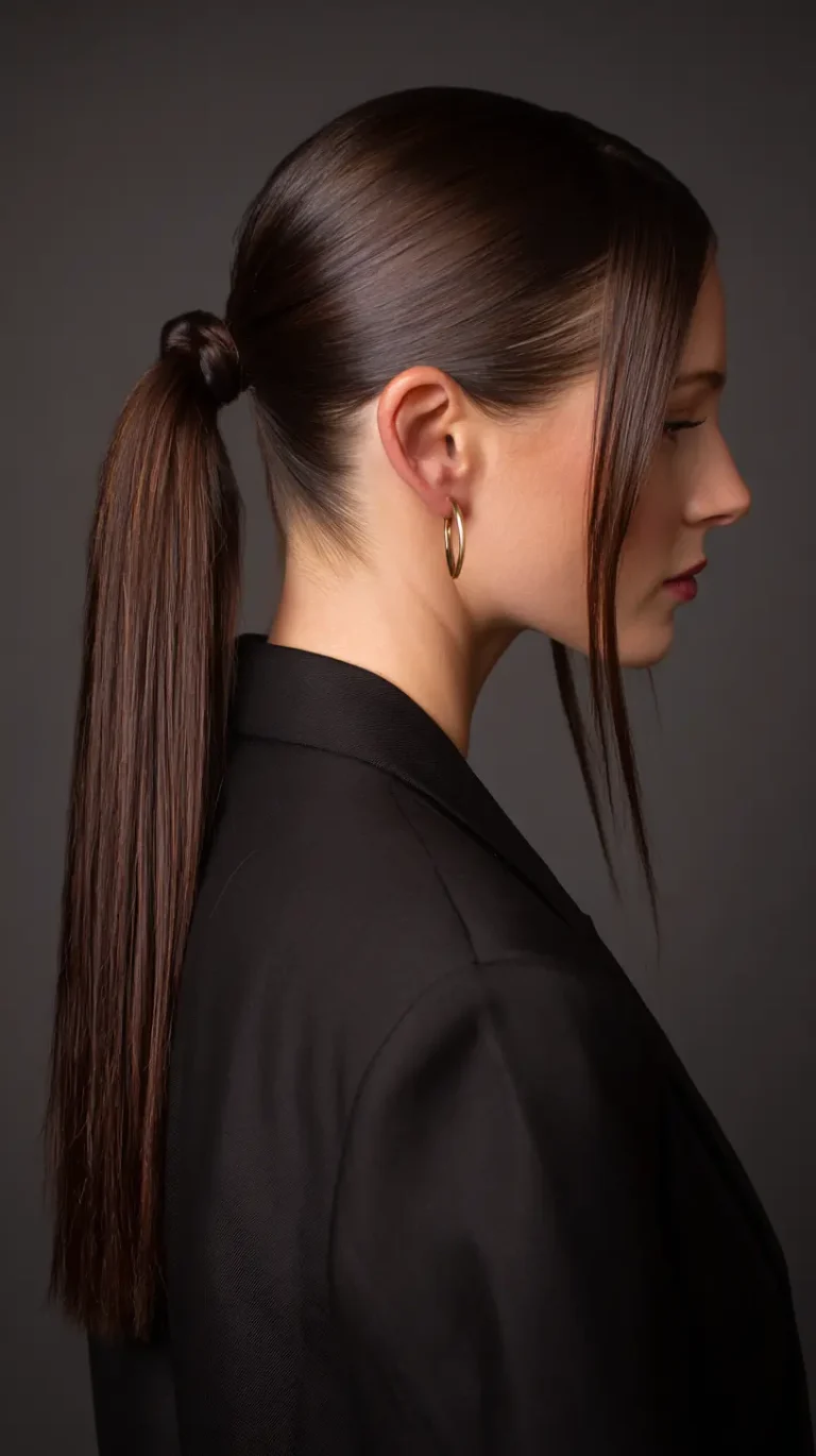 14 Sleek Back Ponytail Styles That Redefine Effortless Glam