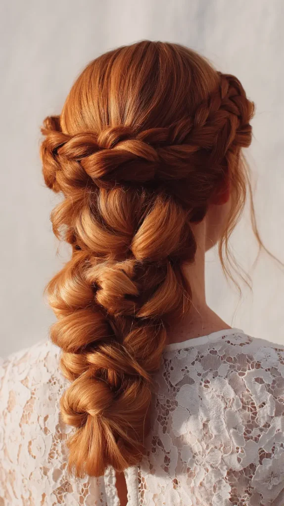 Dutch Crown Braid