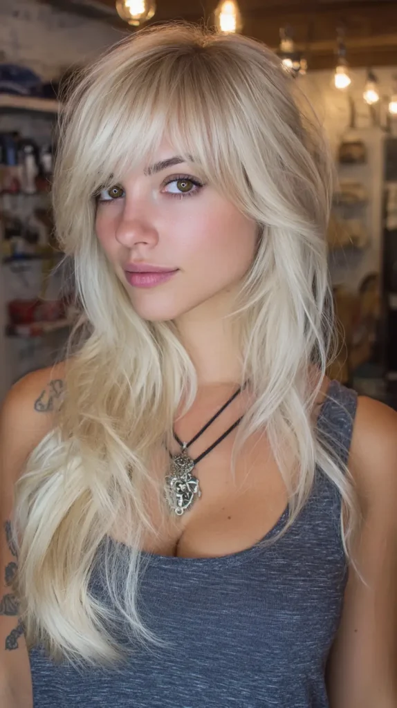 Feathered Side Bangs