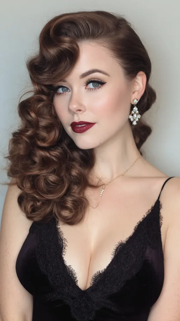Glamorous Hollywood Curls