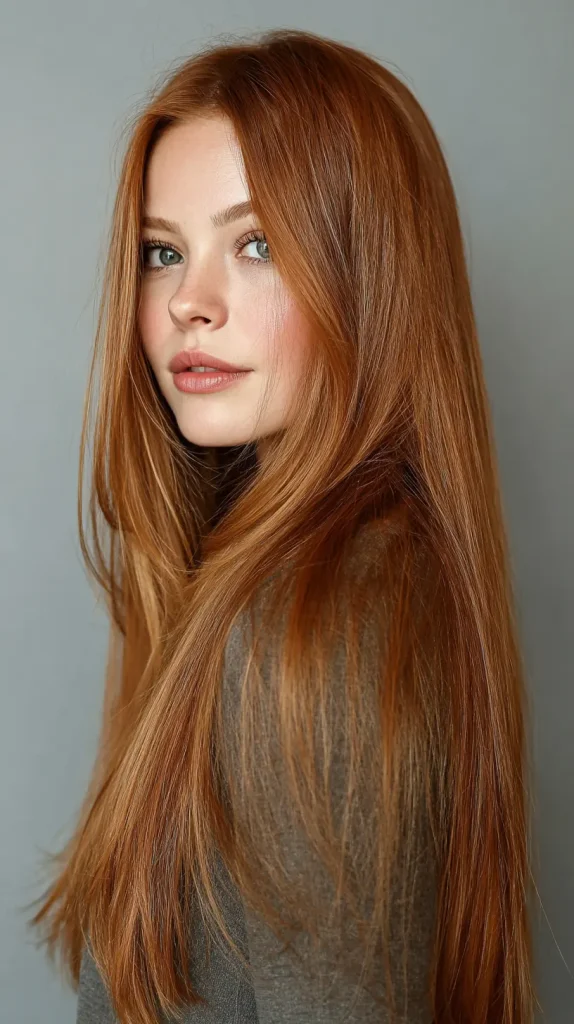 Glass Hair Look