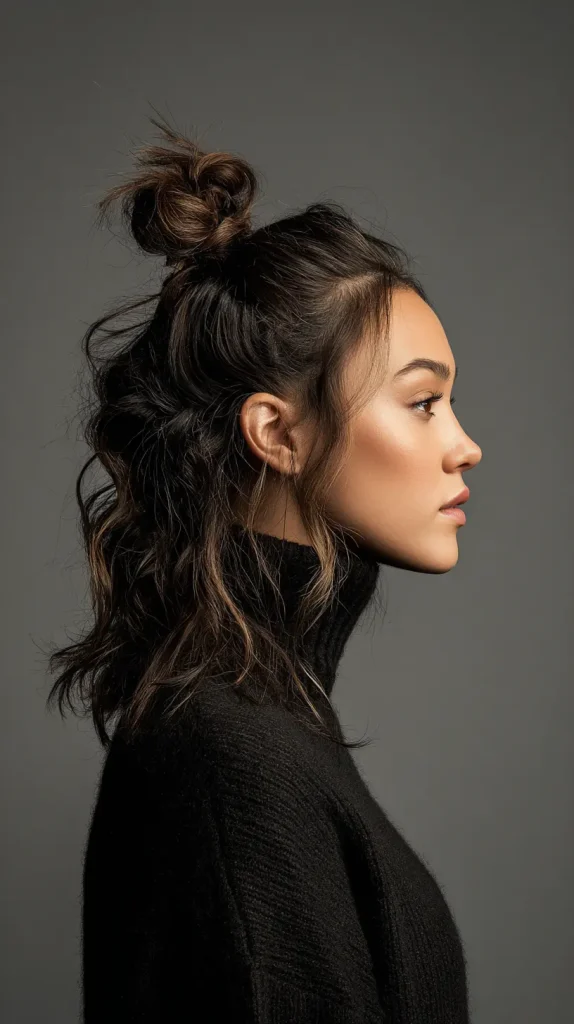 Half-Up Bun
