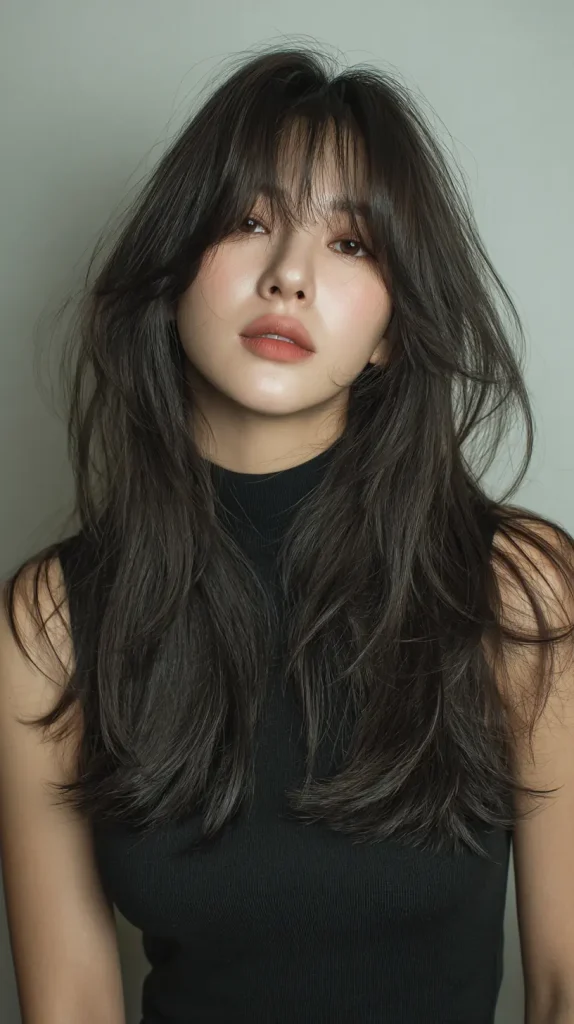 Hush Cut with Curtain Bangs