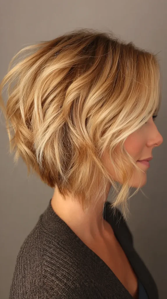 Inverted Choppy Bob