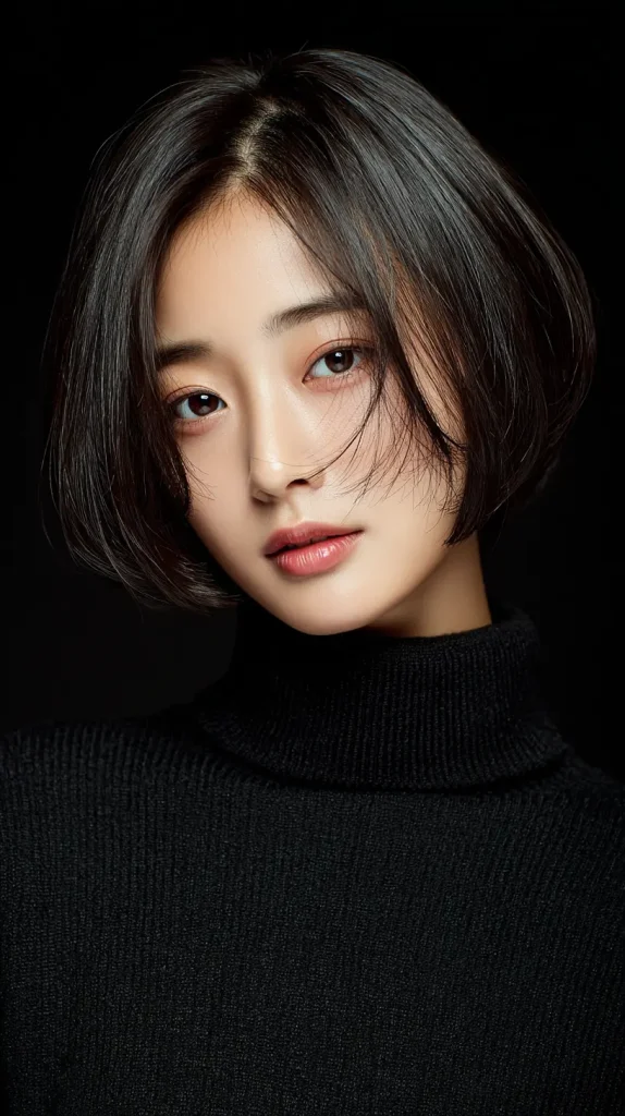 Jaw-Length Bob with Light C-Curl