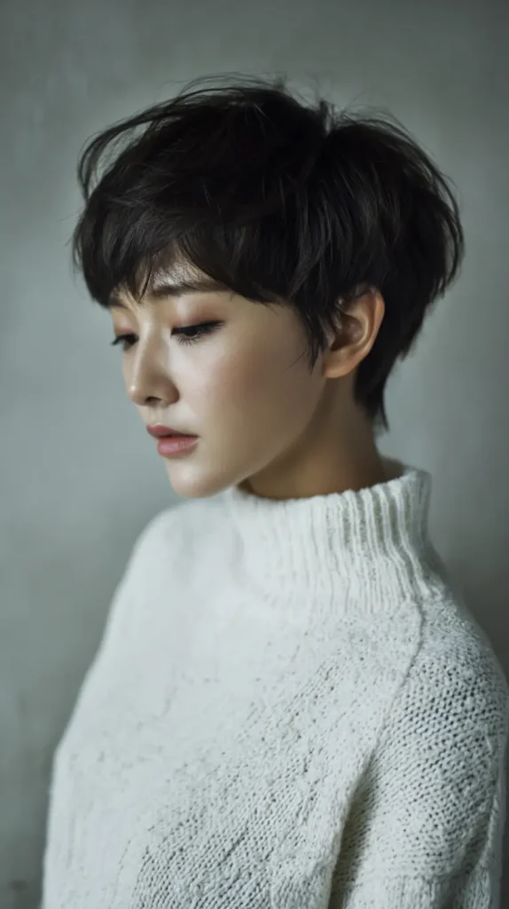 Korean Pixie Cut