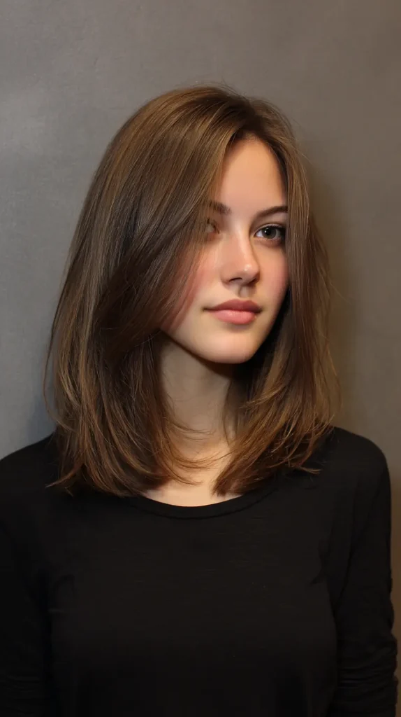 Layered Lob (Long Bob)