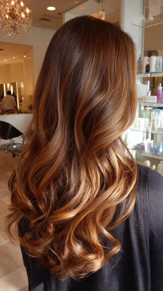 Light Chestnut Brown Balayage