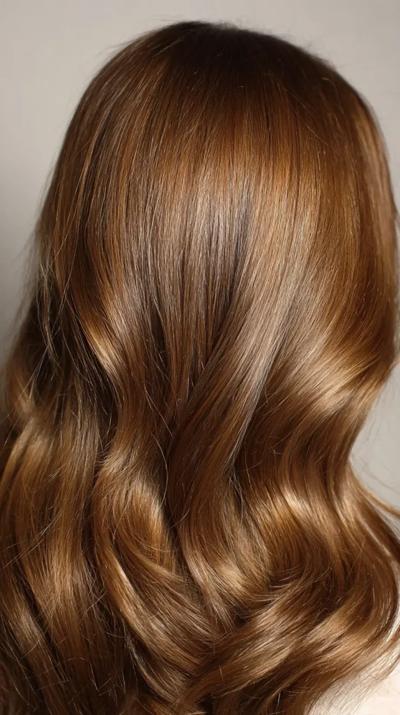 Light Chestnut Brown with Gloss Finish