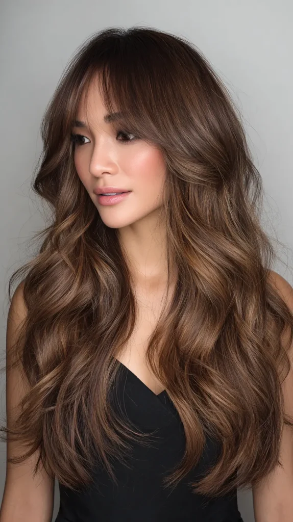  Light Chestnut with Face-Framing Highlights