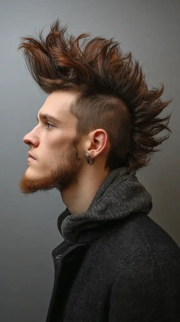  Long Faux Hawk