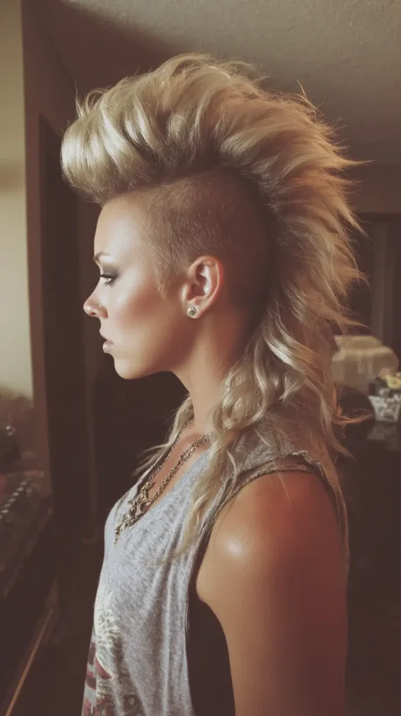 Long Hair Mohawk