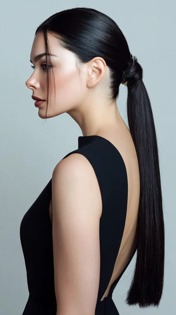 Low Sleek Ponytail