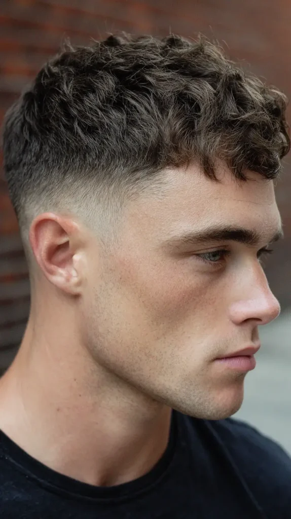 Low Taper Fade with Textured Crop