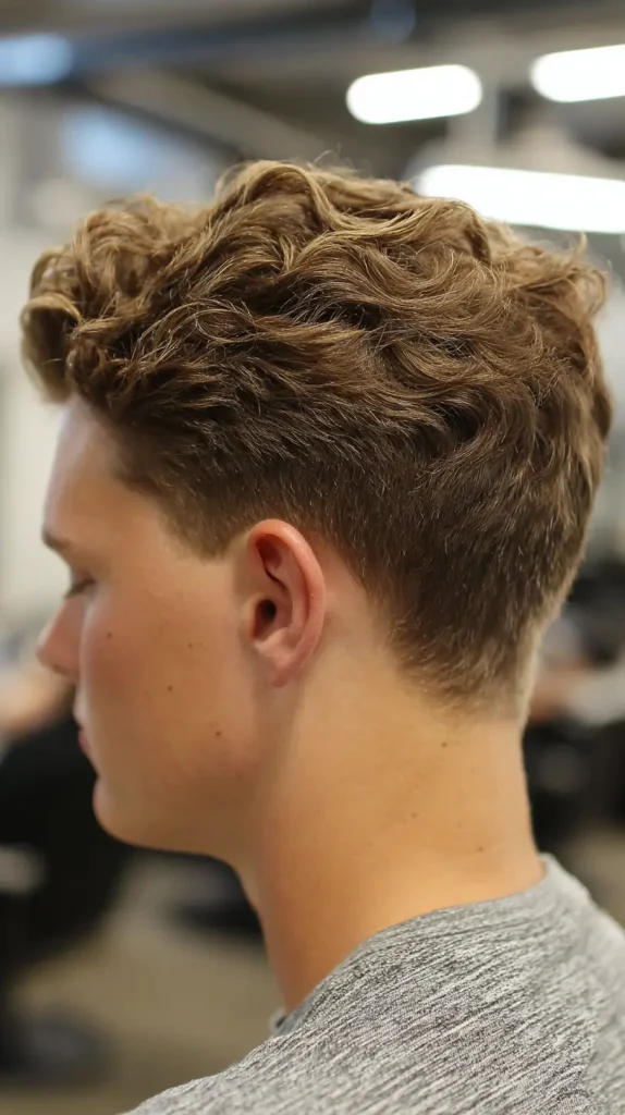 Low Taper Fade with Waves