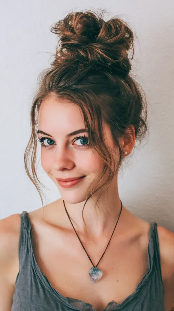 Messy Top Knot