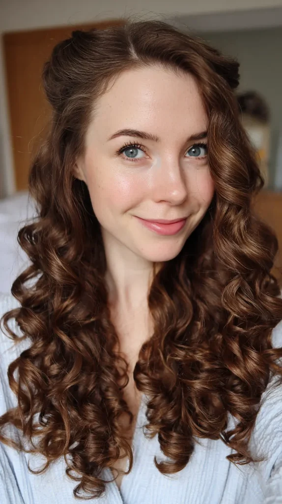Overnight Heatless Sock Curls
