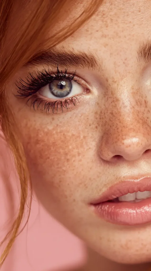 Peachy Flush and Fluffy Lashes