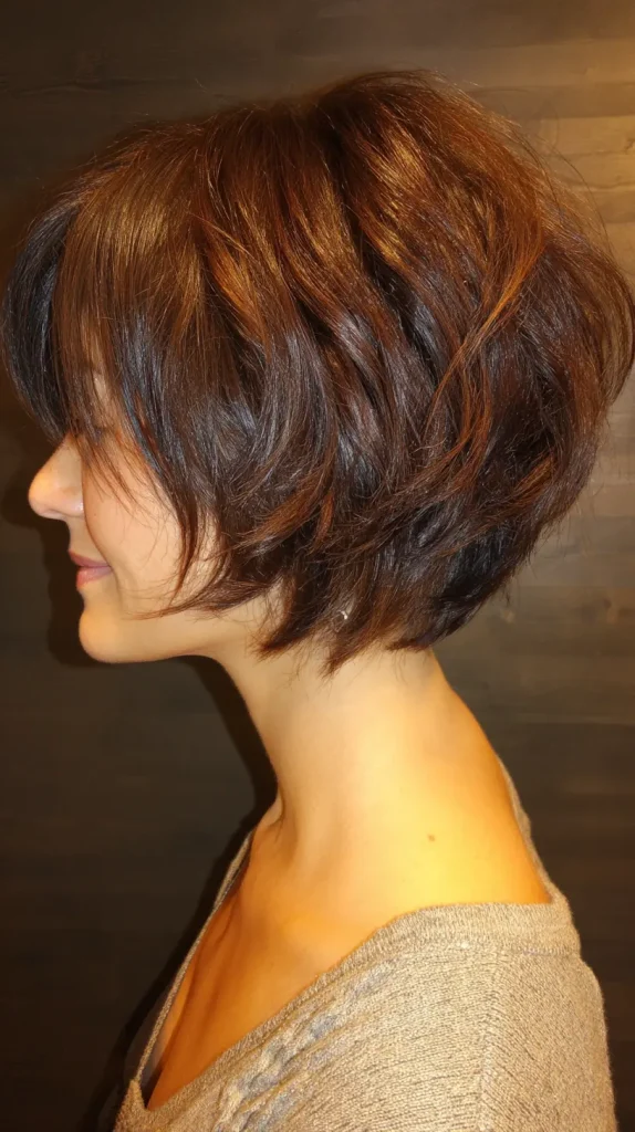 Razor Cut Layered Bob