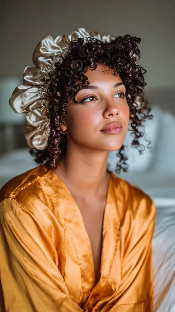  Satin Socks for Smooth Curls