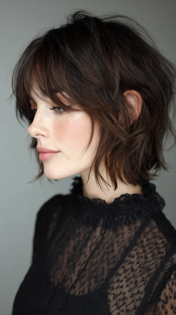 Shaggy Choppy Bob