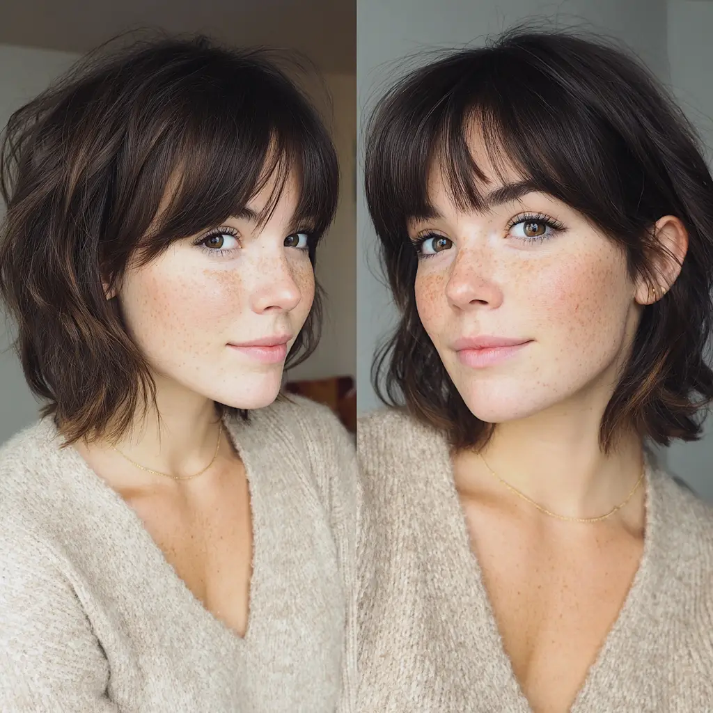 Short Side Bangs