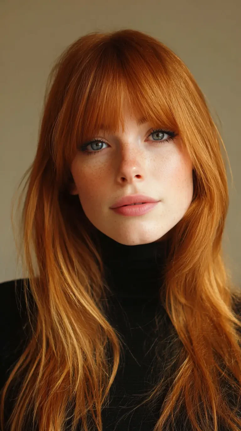 13 Side Part with Bangs