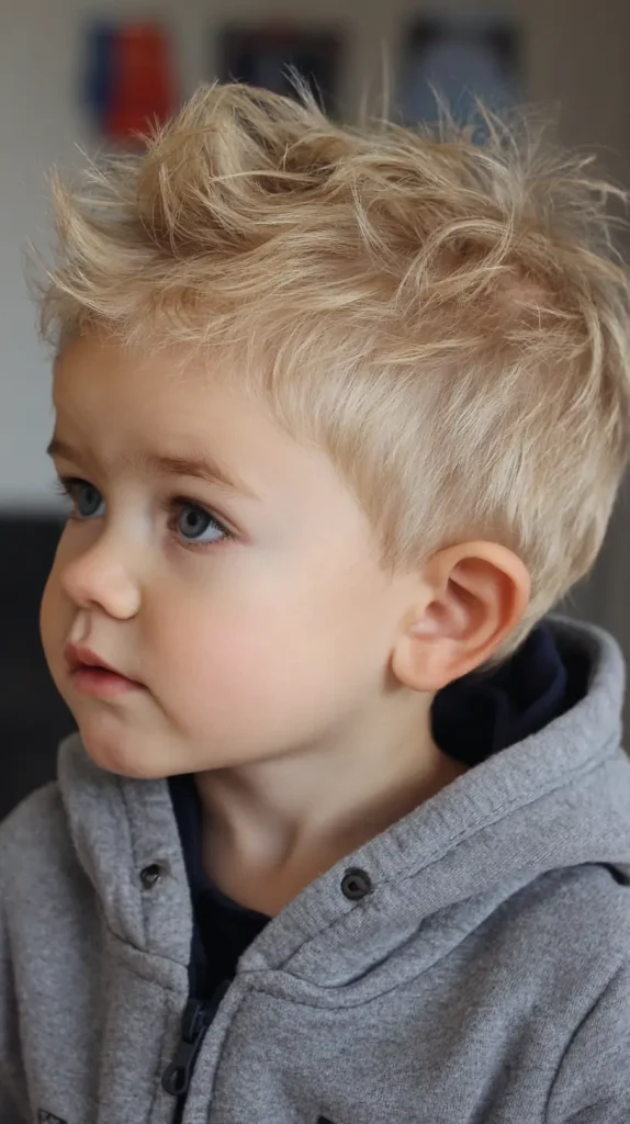 Side-Swept Faux Hawk