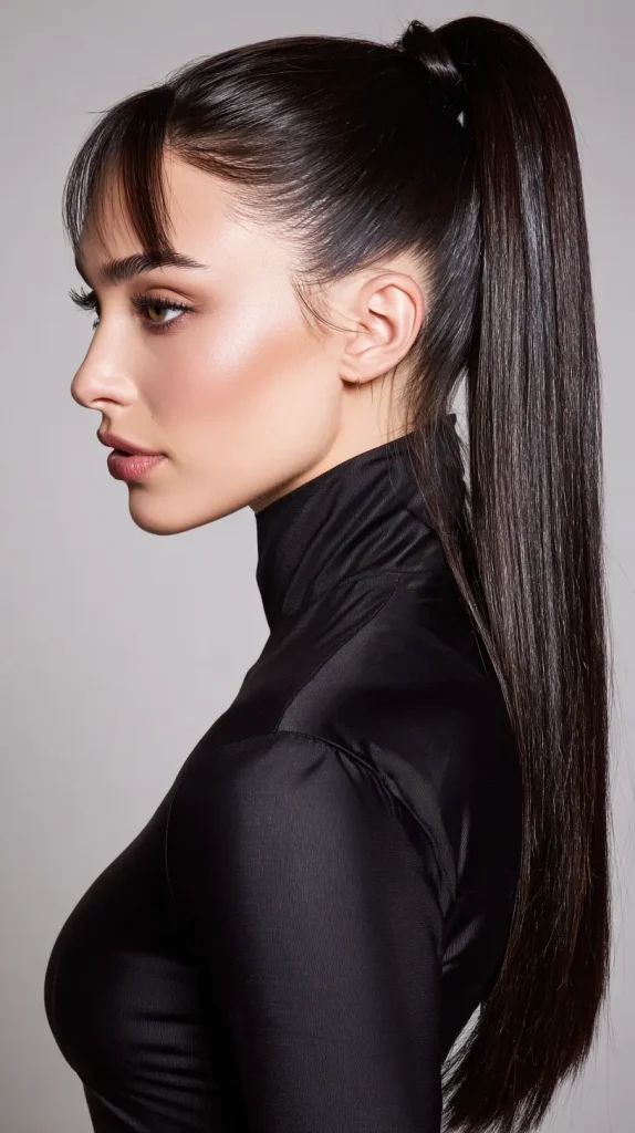 Sleek High Ponytail