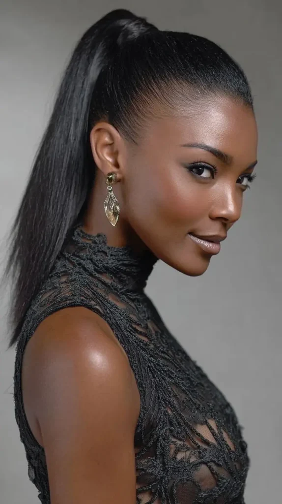 Sleek High Ponytail