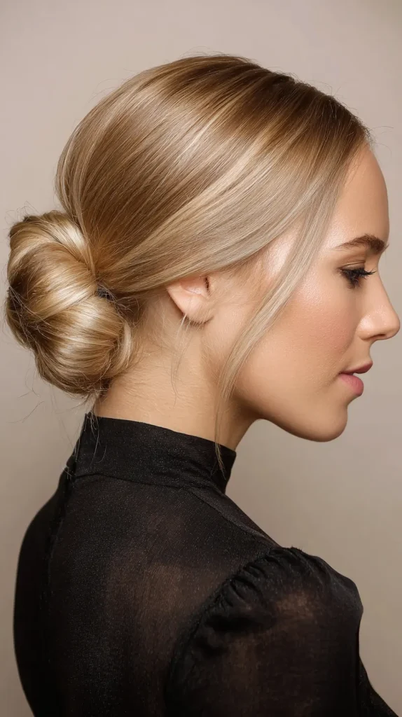 Sleek Low Bun