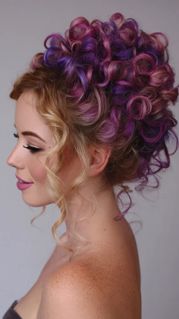 Sock Bun Curls