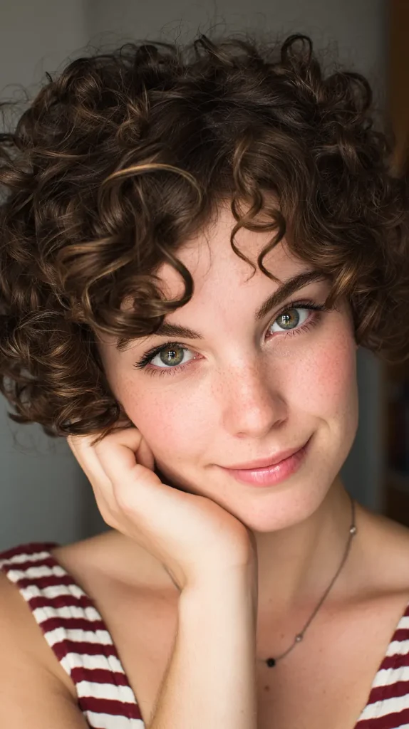 Sock Curls for Short Hair