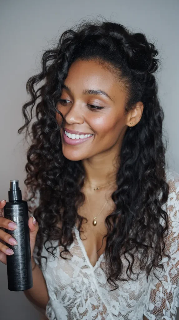 Sock Curls with Setting Spray